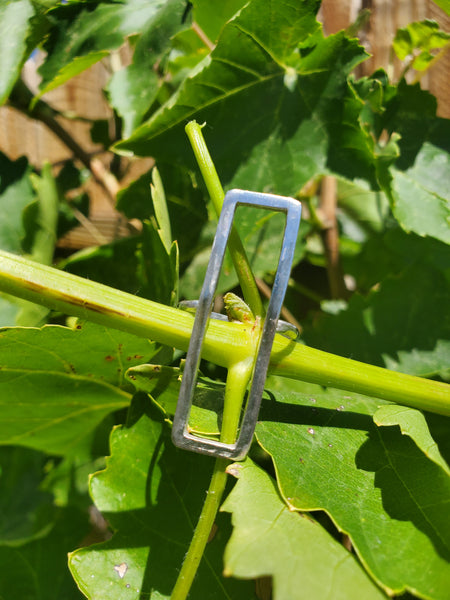 Rectangle Argentium Silver